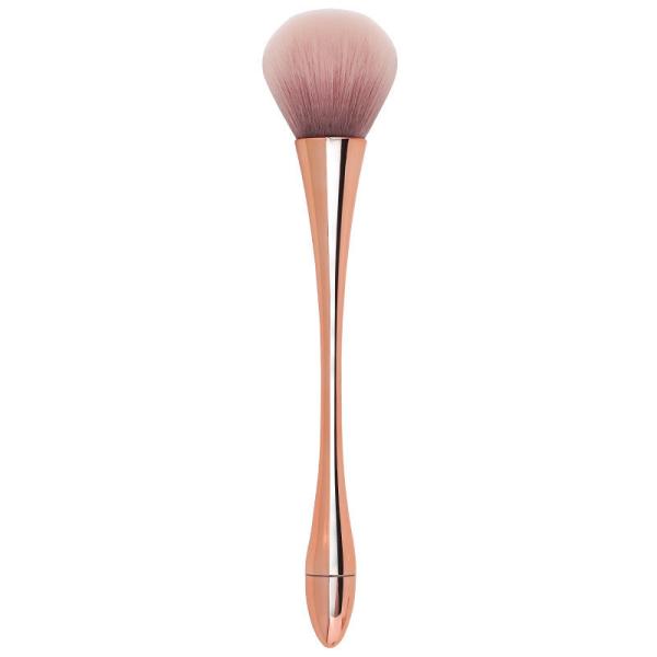 Slim Wrist Shape Natural Hair Makeup Brushes , Flat Synthetic Foundation Brush 0.2kg