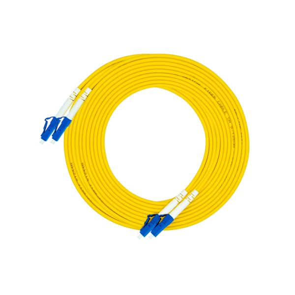 1M 3M 5M 10M 20M 30M LC To LC Fiber Optic Patch Cord Jumper Cable SM Simplex Single Mode Optic Cable For Network