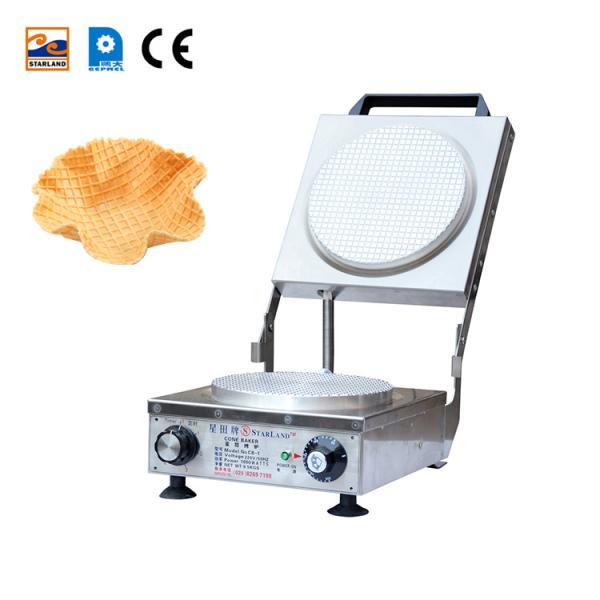 Ice Cream Cone Making Machine Biscuit Baking Machine CE Approved