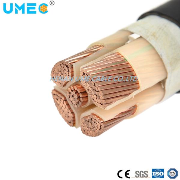 VV42 VLV42 Cu/XLPE/PVC N2xy Copper Conductor 2/4cx4 mm2 XLPE Insulation LV Power Cable