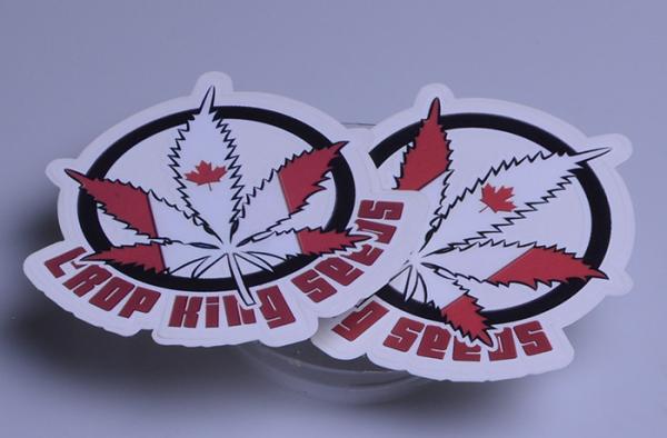 Customized outdoor use UV resistant die cut decal sticker individual sheet