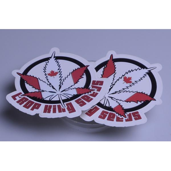 Customized outdoor use UV resistant die cut decal sticker individual sheet