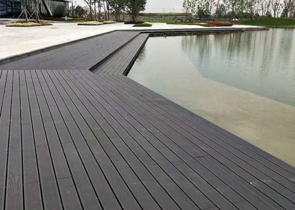 Durable Hardwood Bamboo Deck Tiles Corrosion Resistance For Outdoor Gazebo
