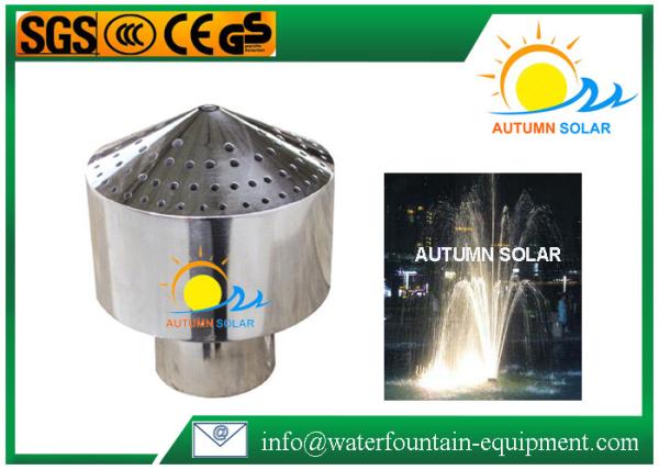 Single Jet Water Fountain Nozzles Waterin Fixed Stainless Steel 40kpa 1.5m