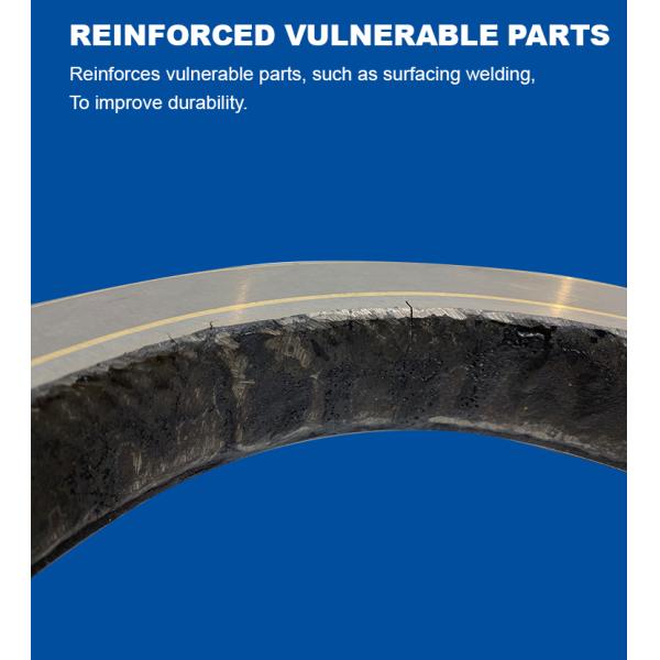 Concrete Pump Tungsten Carbide Cutting Ring DN200/230/260