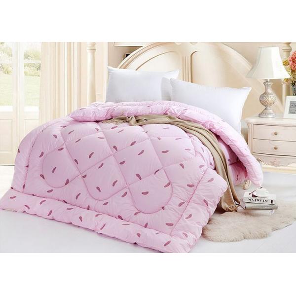 Warm Alternative Down Comforter , Machine Quilting Feather Down Comforter