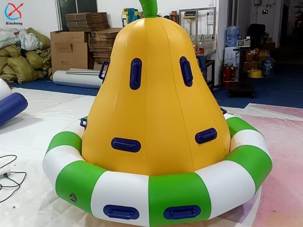 Airtight Inflatable Gyro Games Inflatable Snow Pear Model Water Seesaw Trampoline