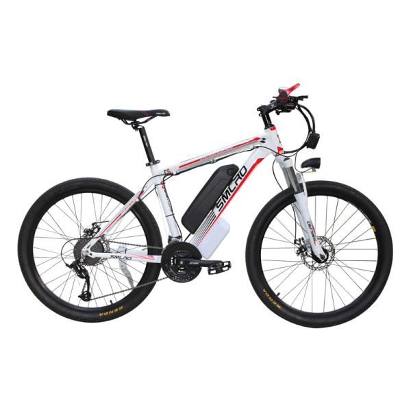 Black 6061 Aluminium Electric Bike , 26 Inch 350w E Bike CE Certification