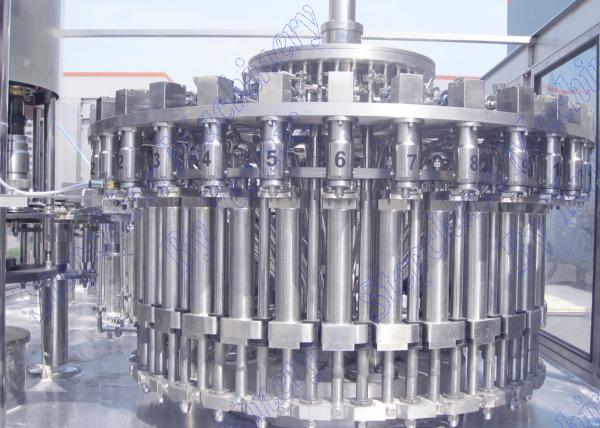PLC Automatic Control 3 In 1 Juice Filling Machine With CE Standard