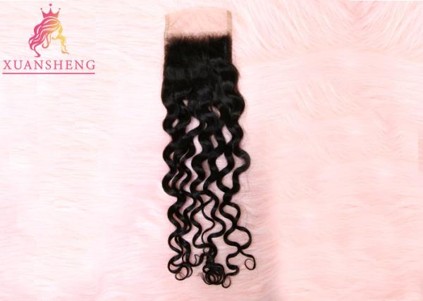 Raw Italian Wave With 4*4 Lace Front Closure 100% Virgin Human  Hair