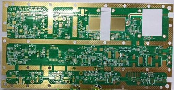 Lead Free HDI Printed Circuit Boards 16 Layer High Frequency Mixed Pressure