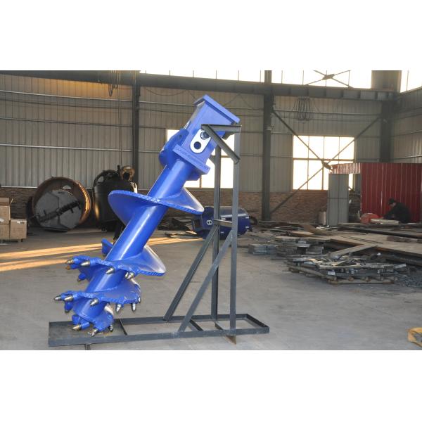 Double Cut Rock Drilling Auger
