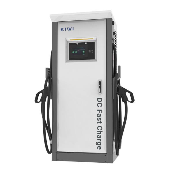 Estación de carga de automóviles de vehículos eléctricos de emergencia RFID EV de 60 kW CCS2 DC de gran capacidad