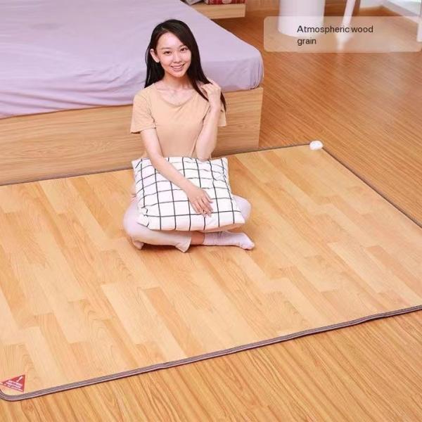 80*180 Folding Carbon Fiber Heated Far Infrared Ray Negative Ions Photon Electric Massage Mattress Pad