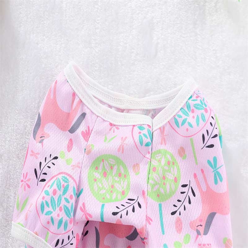 Wholesale Breathable Mesh Dog Jumpsuit w/ D-Ring | High-Margin Designer Pet Apparel B2B
