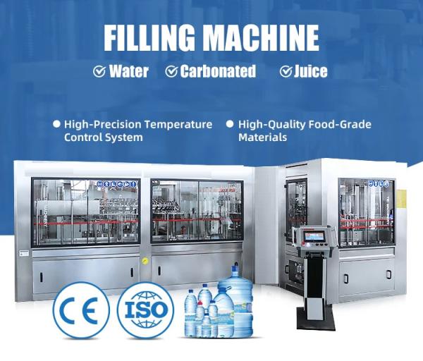 Máquina de engarrafamento para bebidas carbonatadas/cola/fanta/sprite/soda espumante