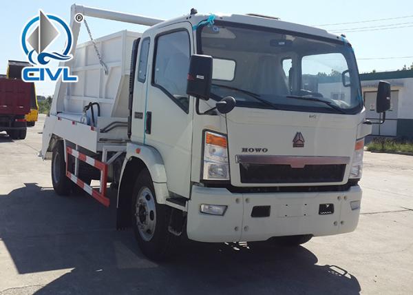 Arm Swing Waste Collection 6 Cbm Garbage Compactor Truck