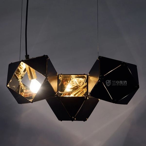Modern home decor led lights pendant light lamps Riddle Linear Suspension（WH-AP-628）