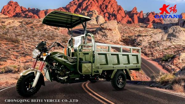 DAYANG 200cc/250cc/300cc Triciclo de carga para transporte de passageiros na Tanzânia e África
