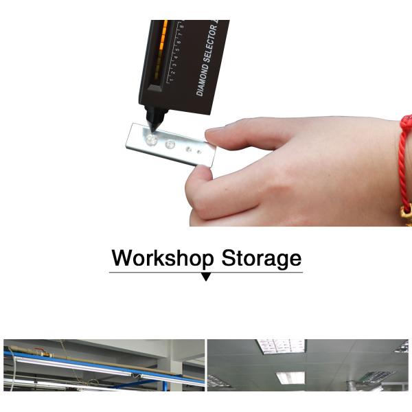 Аксессуары ювелирных изделий высокой точности оборудуют ручку теста индикатора диаманта