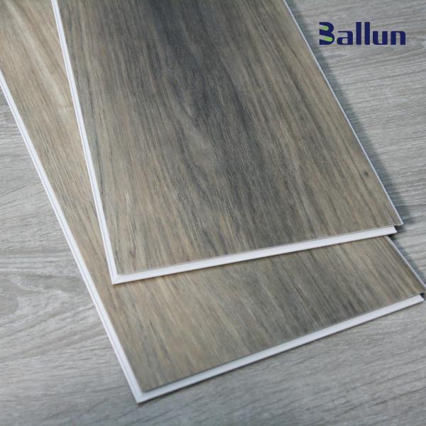 SPC Flooring Click Deep Wood Embossed Sound-proof with PVC/Calcium Carbonate Material