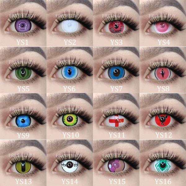 Cosplay Custom Contact Lens Crazy Halloween Color Contact Lenses Cosplay
