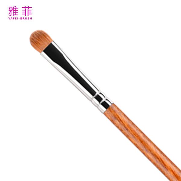 F20 single eyeshadow brush sable hair smudge brush wood handle customize 100% verificado