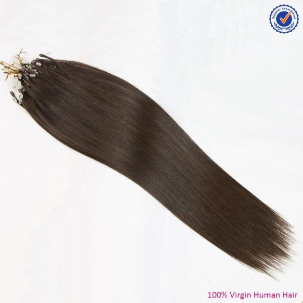 Micro Loop Hair Extensions , 100% Human Clip In Natural Hair Extensions