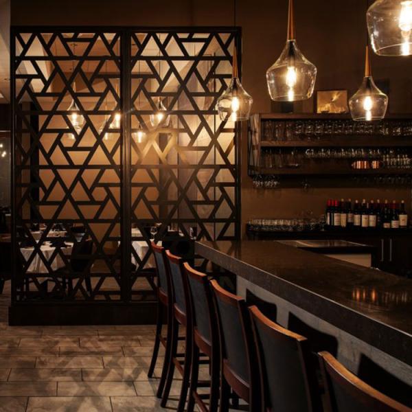 Custom stainless steel outdoor partition privacy garden screen