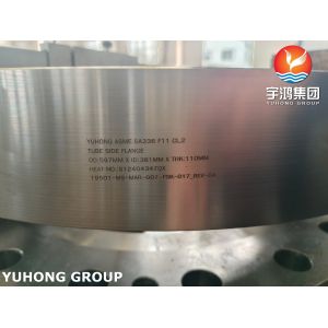 ASME SA336 F11 CL2 Forged Tube Side Flange
