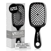 FHI chaleur ventilée UNbrush démêlant la brosse à cheveux DuoFlex Cherry Blossom Pink OEM