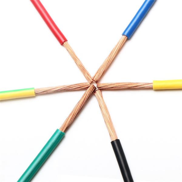 1.5 мм 2,5 мм 4 мм 6 мм протяженный медный проводник ПВХ изолированный провод для электрических нужд