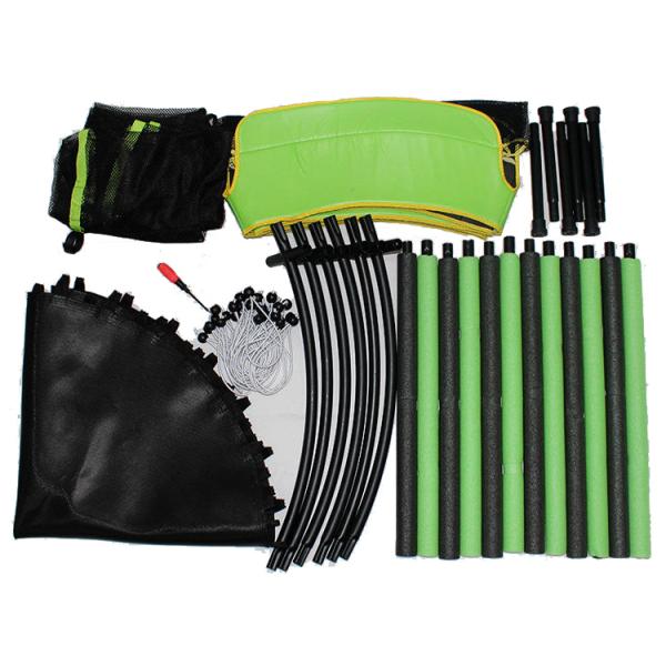 Indoor Fitness Jumping Bed Trampoline for Kids and Adults 1.4*1.4*1.65 M or OEM Size