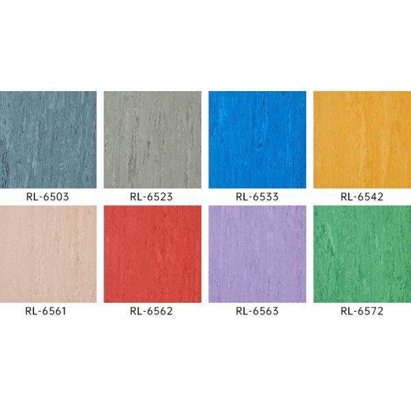 Disinfectant-Resistant Seamless Homogeneous Vinyl Flooring Engineered for Hospital Wards