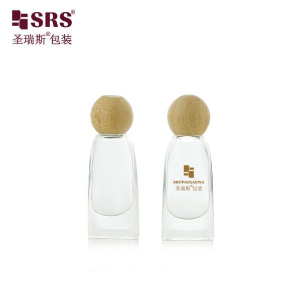 GB3 10ML Luxury Empty Tube Shape Thick Wall Glass Roll On Bottle For Essential Oil