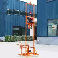 80m Gasoline Diesel Multipurpose Farm Water Well Drilling Rig