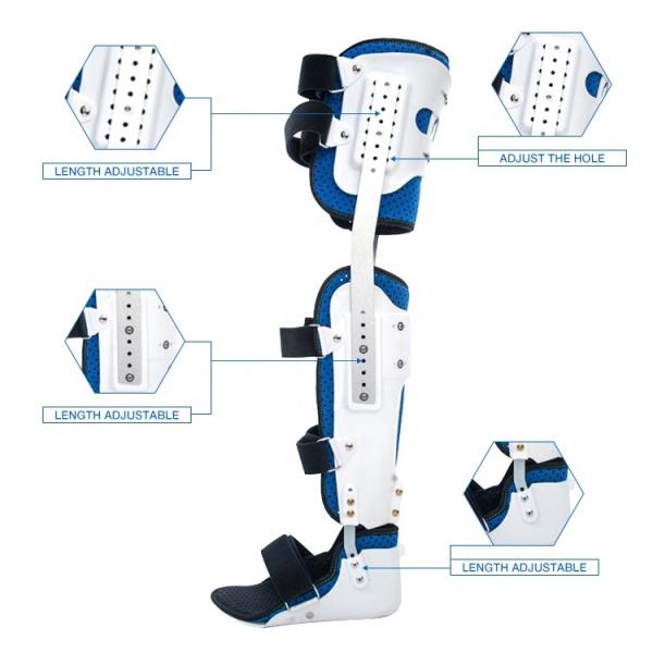 High Quality Knee Joint Full Leg Holder Medical Walking Orthosis Medical Corrector