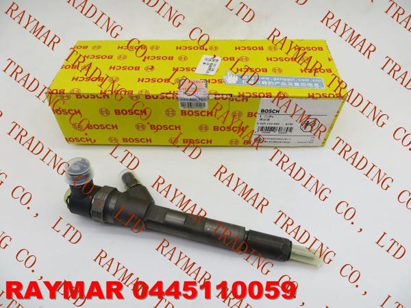 BOSCH Genuine common rail fuel injector 0445110059 for Chrysler 05066820AA, 05066-820AA, LDV 510990024, VMI 15062036F