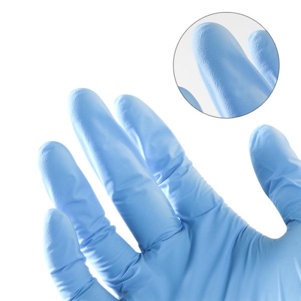 white blue Disposable Medical Gloves Smooth Medical Examination Gloves