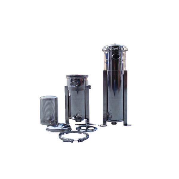 304/316 Stainless Steel Bag Filter Housing , Liquid Bag Filter Housings For Liquid