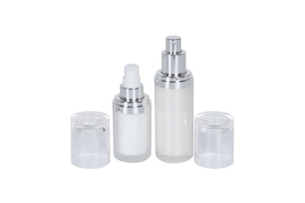 15ml Cylinder Cosmetic Pump Bottle 80g Eye Cream Jar Daily Facial Skincare Gift Set