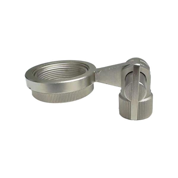 Fixed Microphone Champagne Ring Mount Holder for 797AUDIO Portable Anti Vibration Mount