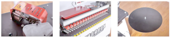 край Бандер клея триммера конца Edgebanding высоты 10-50mm двойной, который встали на сторону