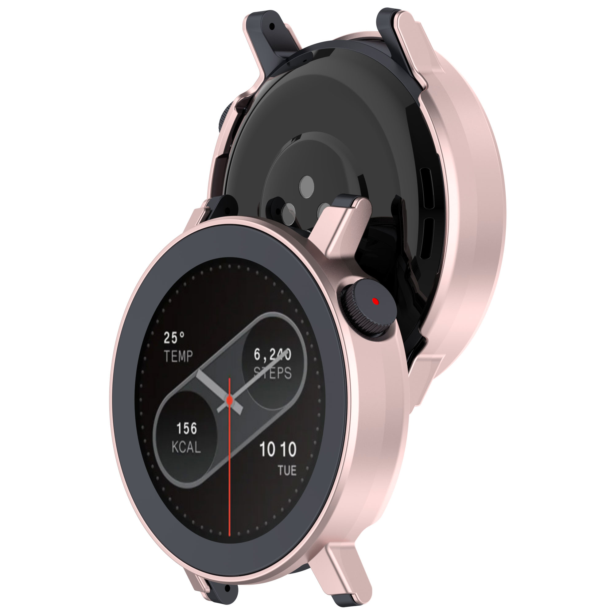 Eraysun Hollow PC Protect Case by Nothing Watch Pro2 Strap Smart Watch Drop-proof Half Cover for CMF Watch Pro2 Protective Cases
