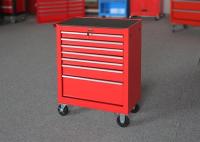 24 na cor das caixas de ferramentas do rolamento do armazenamento da garagem personalizada com 7 - gavetas