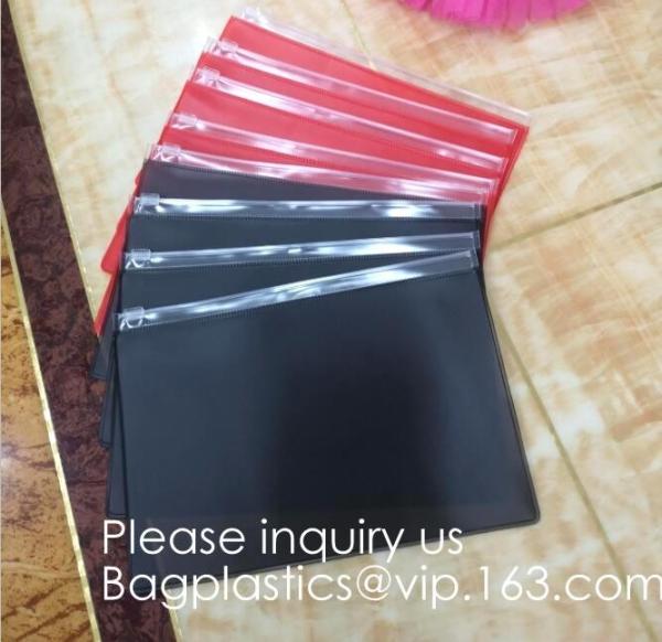 Stationery Document Bag Zipper /k Bags Standup Flat Bottom Bag Blister Packaging Compound Bag Holographic Bag Wate