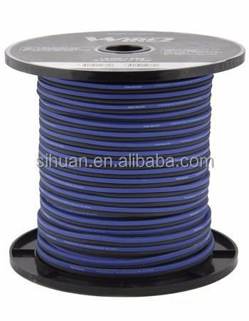High End Car Audio Systems Super Clear Flexible Transparent Jacket Amp Wiring Kit with RCA Connector Type PVC Jacket
