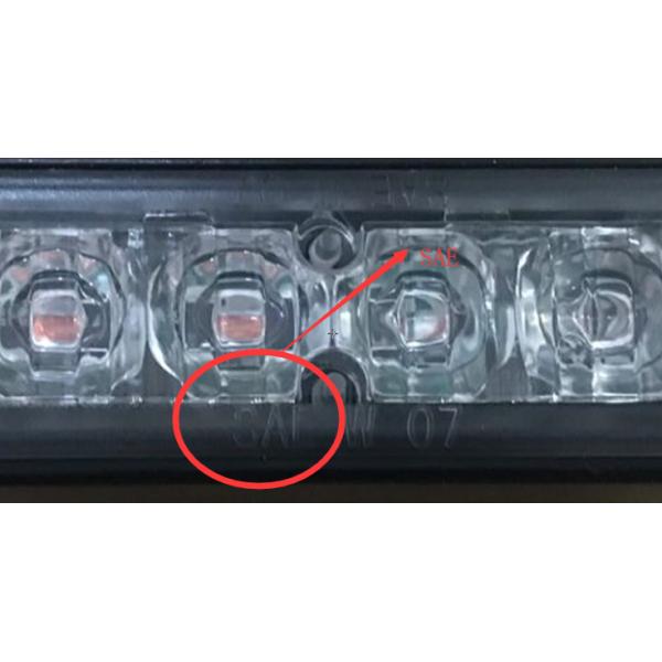 Amber DC12-24V 3W leds , head light , warning Stroboskopy LED light, Markeringslys ，Stroboskopy  Lampa wewnętrzna LED