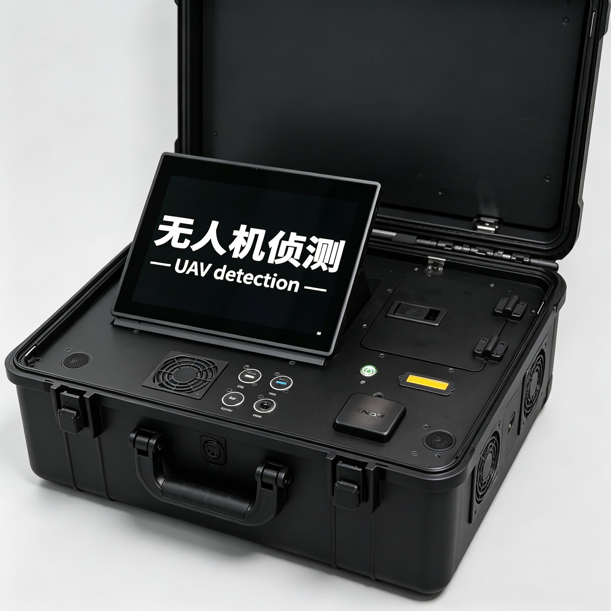Briefcase UAV Defense System FPV Monitoring And Uninterrupted Detection Integrated Design