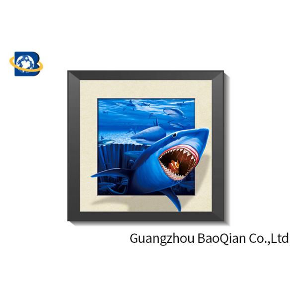 High Definition 3D Image Lenticular Printing Services Decorative Animal Design